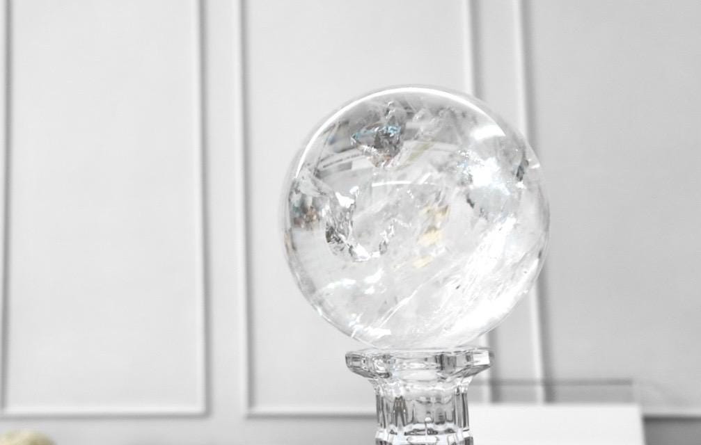 Brazilian Clear Quartz Sphere: Master Healer Crystal (1.26kg)