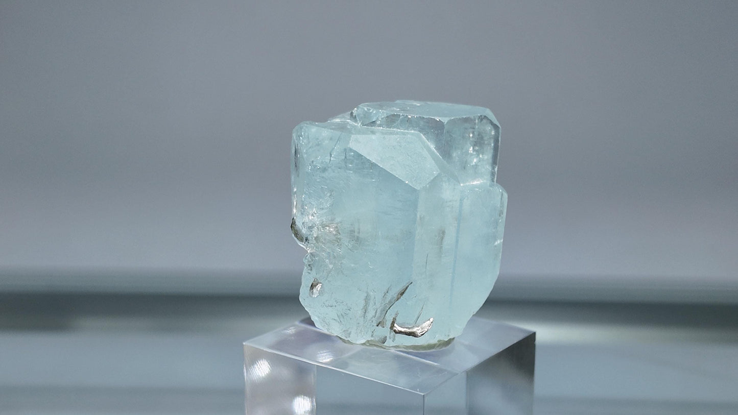Aquamarine Crystals from Shigar Valley Pakistan