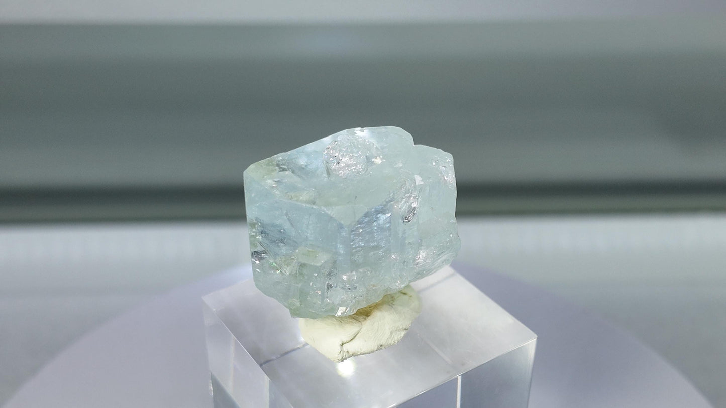 Aquamarine Crystals with Muscovite from Shigar Valley Pakistan