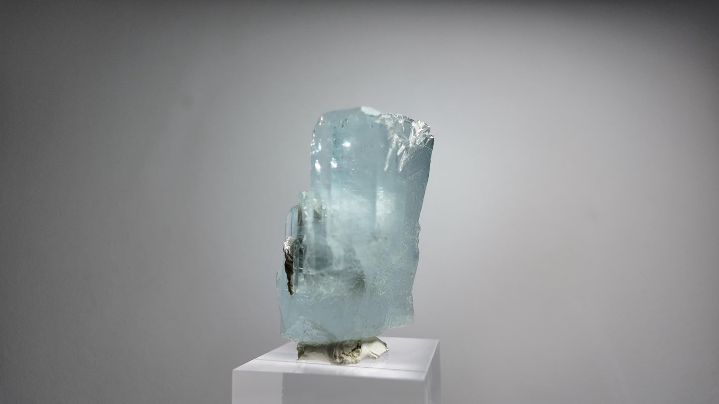 Aquamarine Crystals with Muscovite from Shigar Valley Pakistan