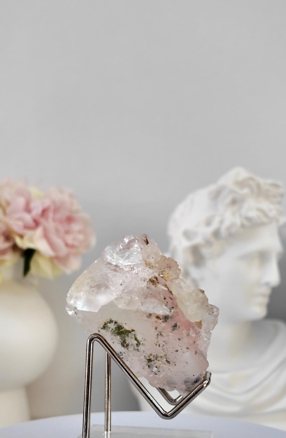 Bi-Colour Fluorite with Muscovite from Pakistan