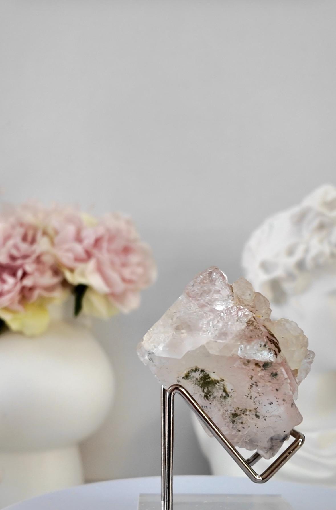 Bi-Colour Fluorite with Muscovite from Pakistan