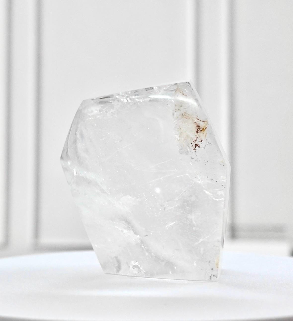 Brazilian Clear Quartz: Rainbow Healing Crystal Decor (0.24kg)
