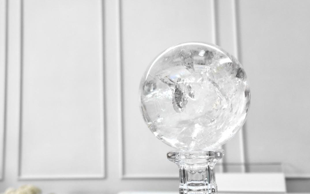 Brazilian Clear Quartz Sphere: Master Healer Crystal (1.26kg)