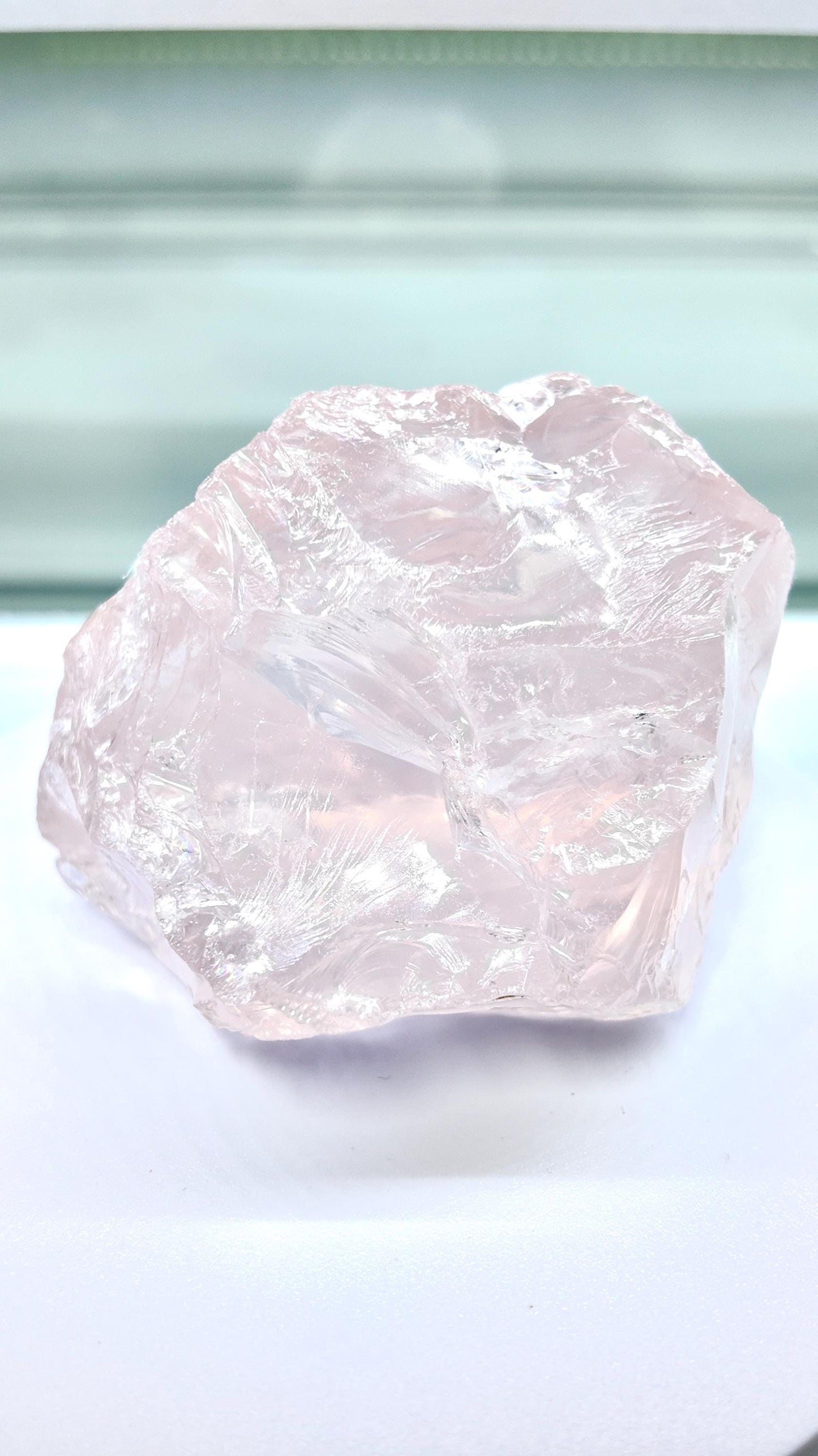 Raw untreated Rose Quartz Freeform