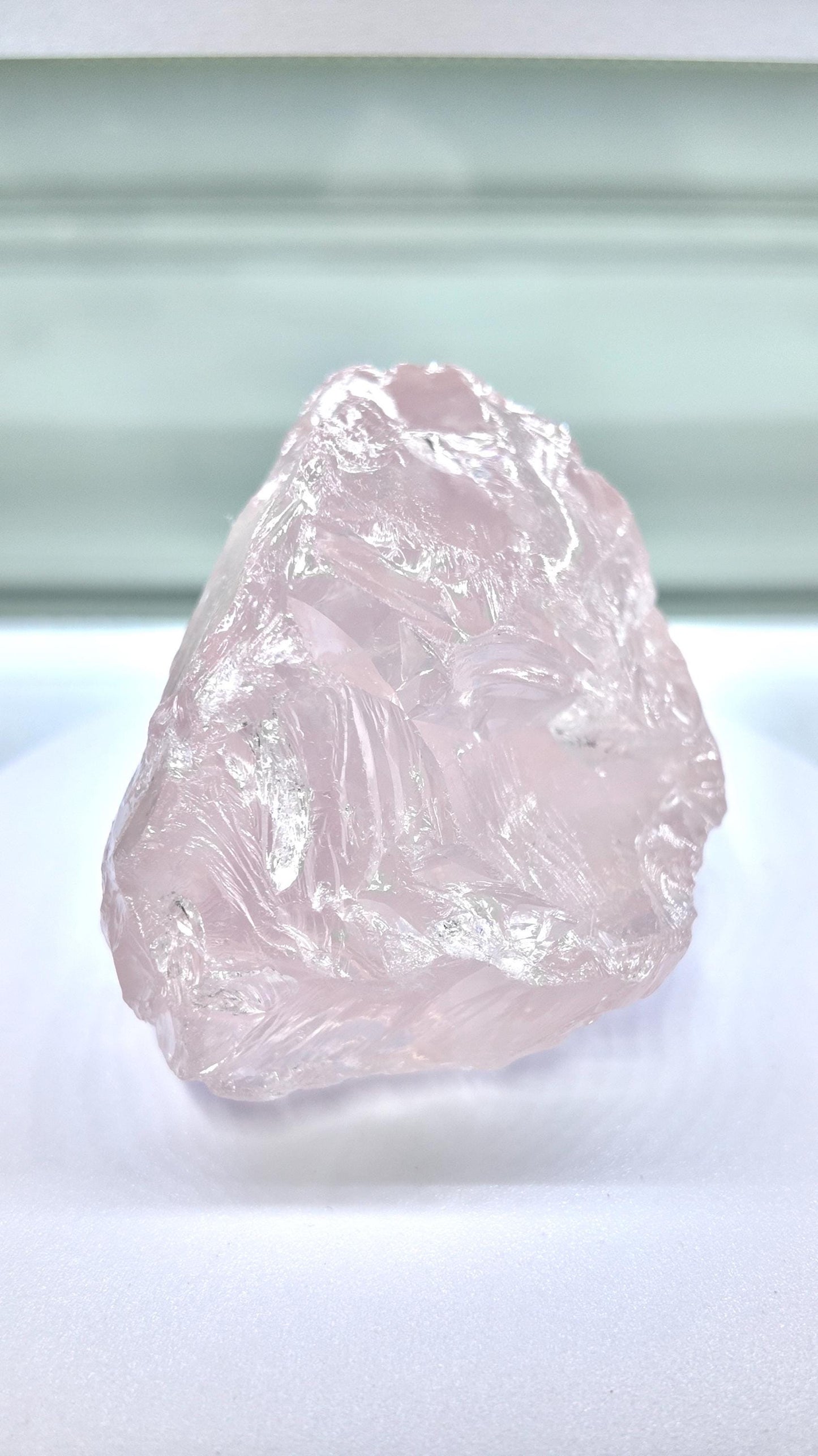 Raw untreated Rose Quartz Freeform