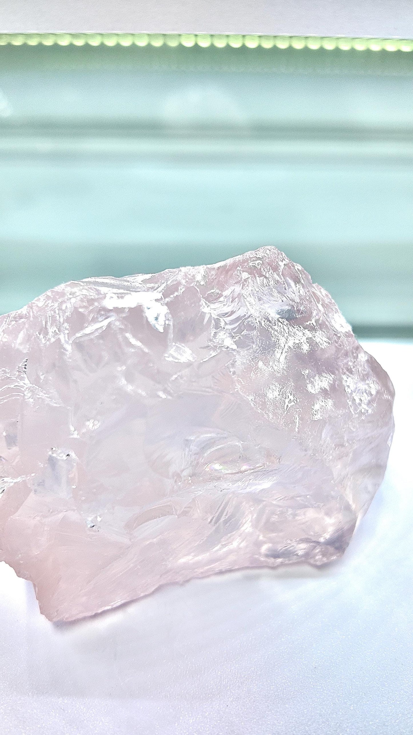 Raw untreated Rose Quartz Freeform