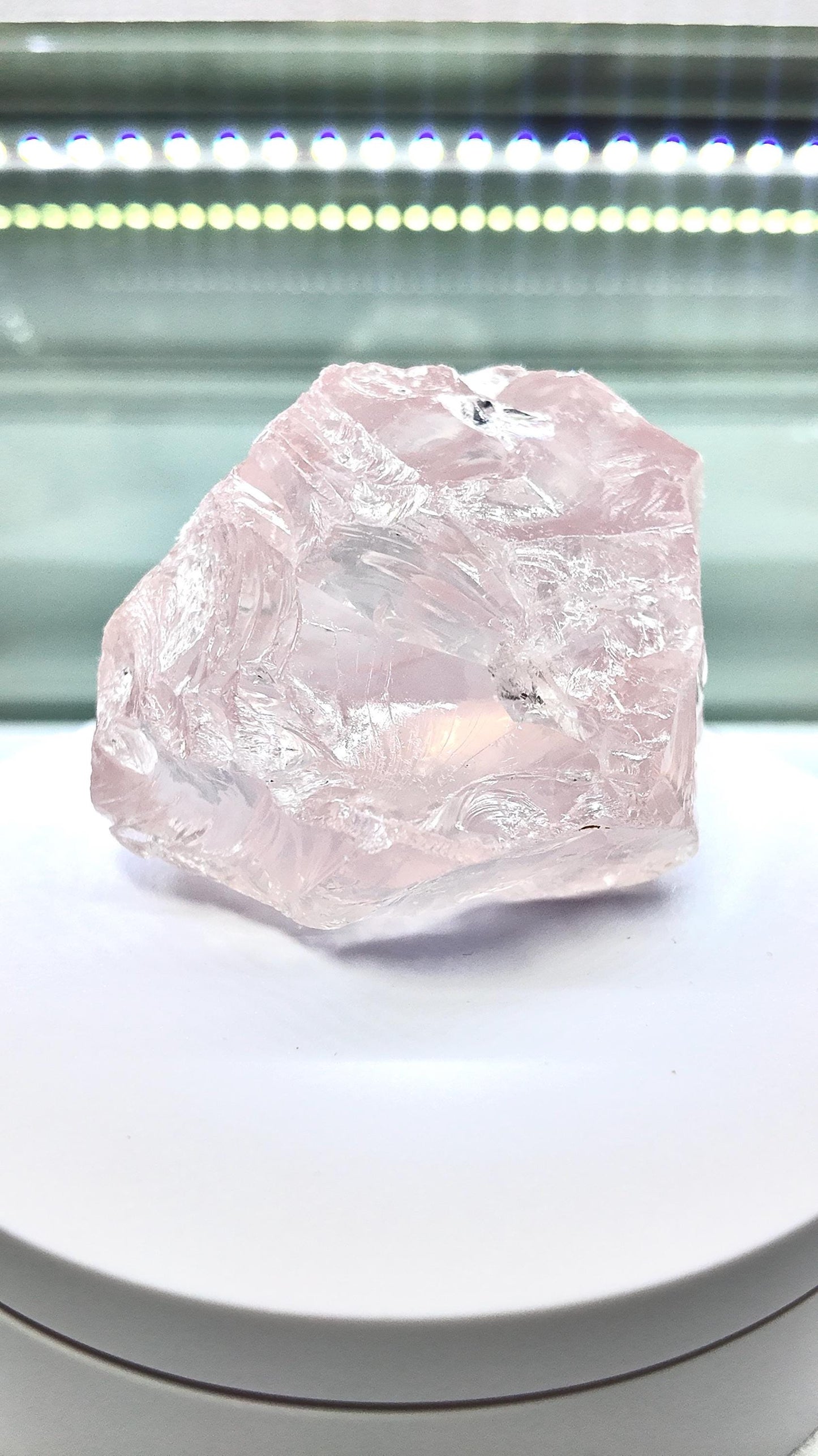 Raw untreated Rose Quartz Freeform
