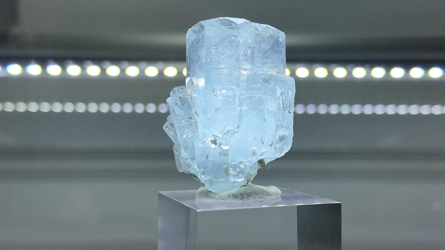 Aquamarine Crystals from Shigar Valley Pakistan