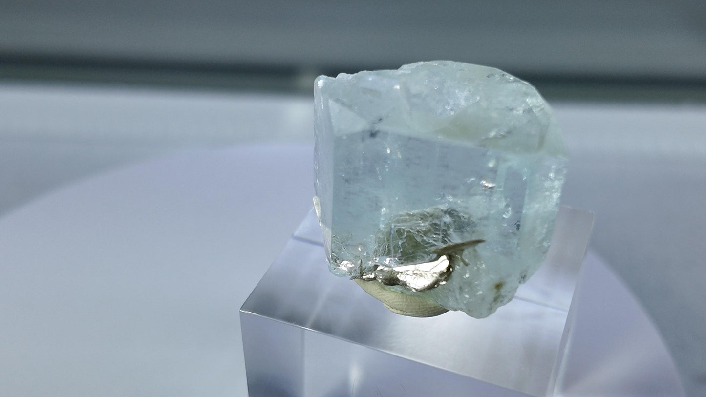 Aquamarine Crystals with Muscovite from Shigar Valley Pakistan