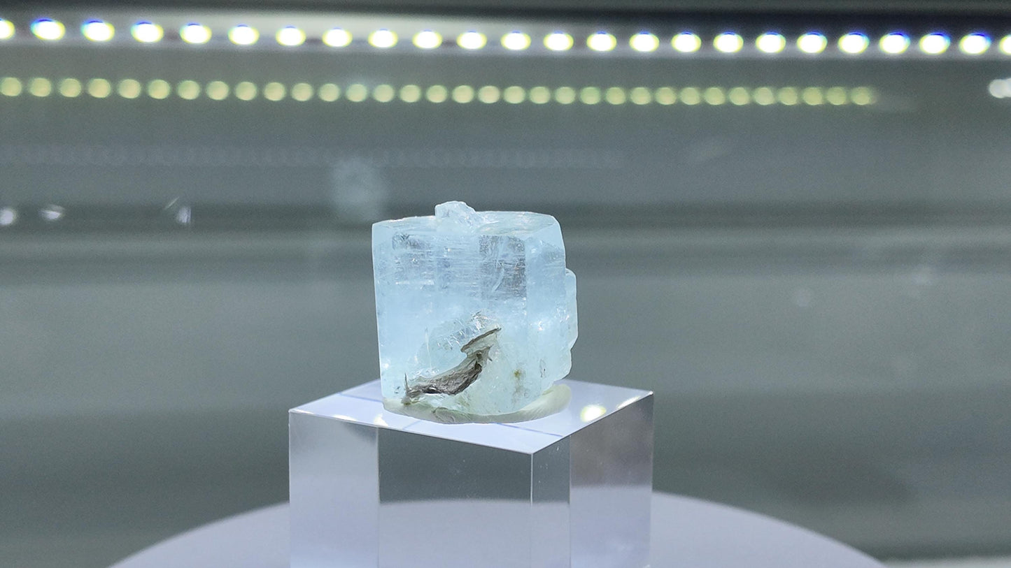 Aquamarine Crystals with Muscovite from Shigar Valley Pakistan