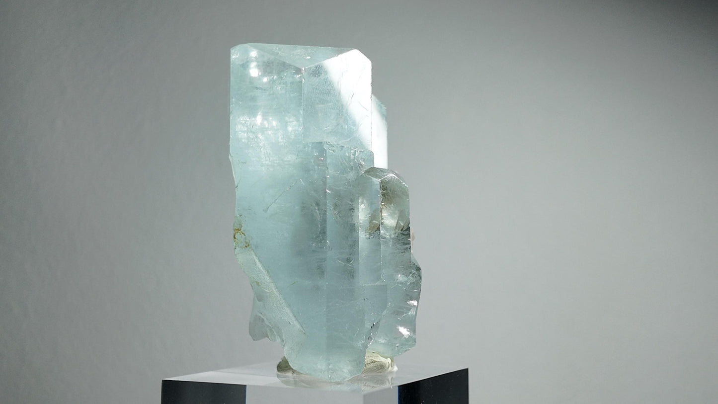 Aquamarine Crystals with Muscovite from Shigar Valley Pakistan