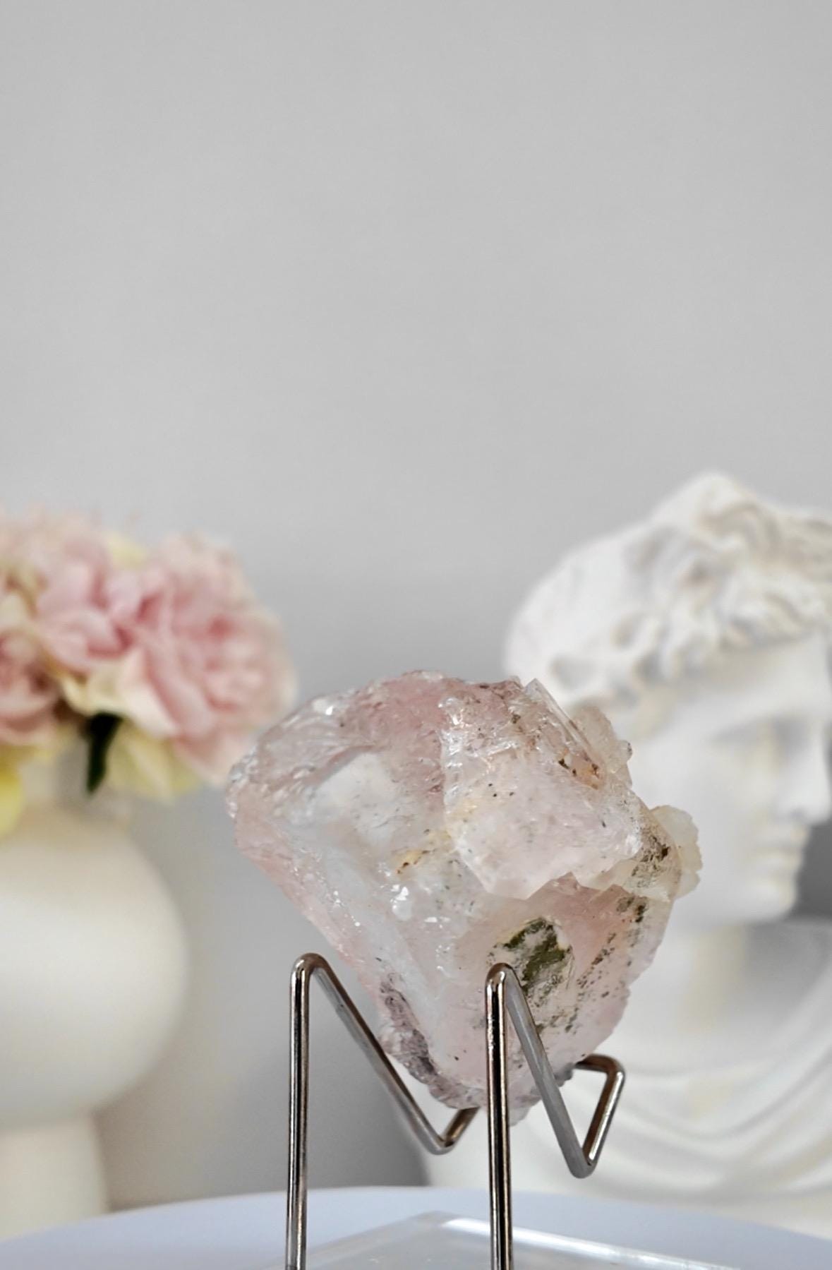 Bi-Colour Fluorite with Muscovite from Pakistan