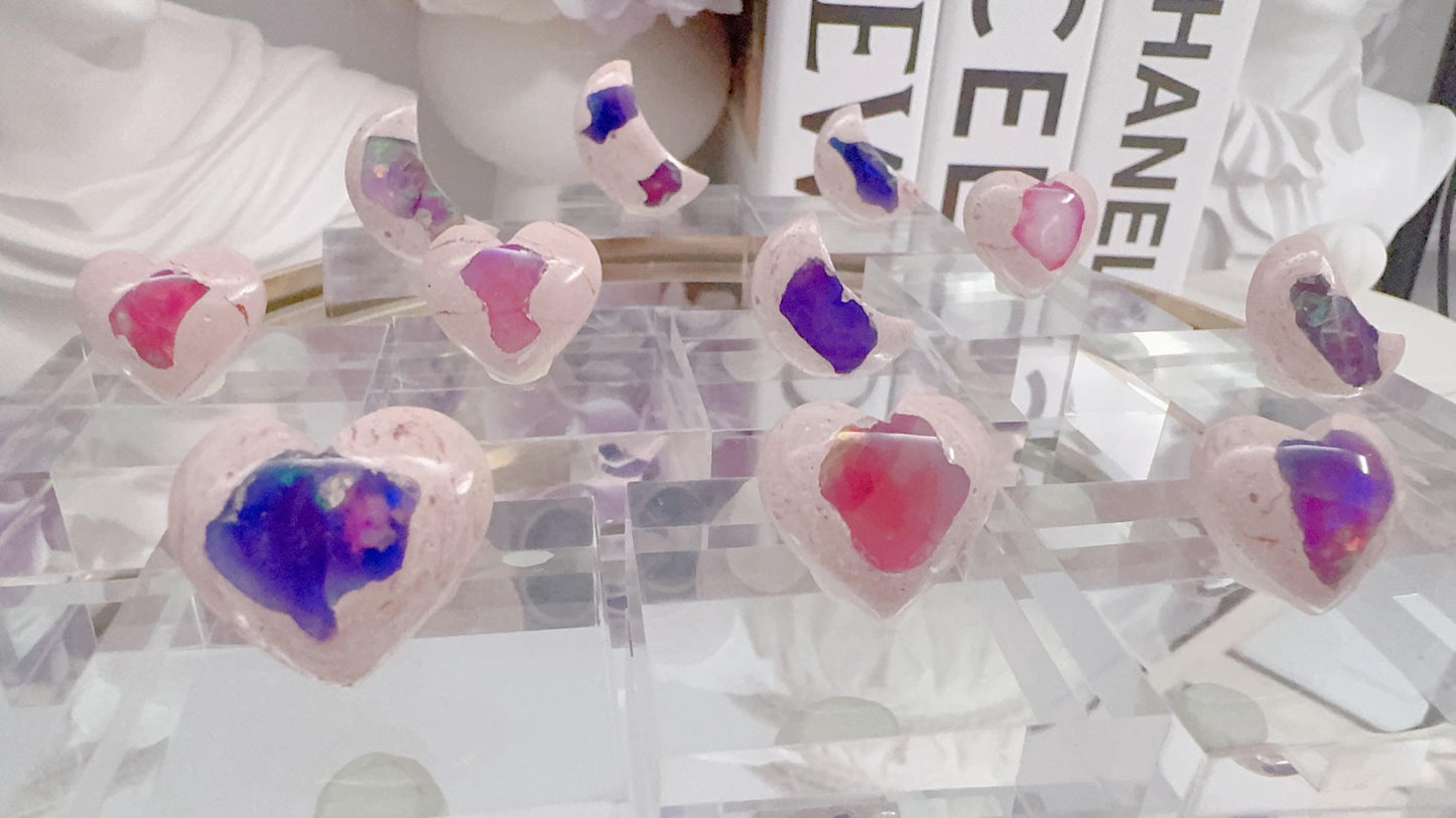Galaxy Opal: Cosmic Gemstone