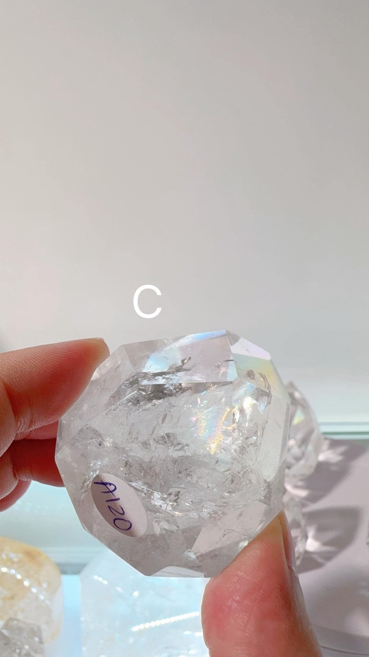 Clear Quartz Diamond Form