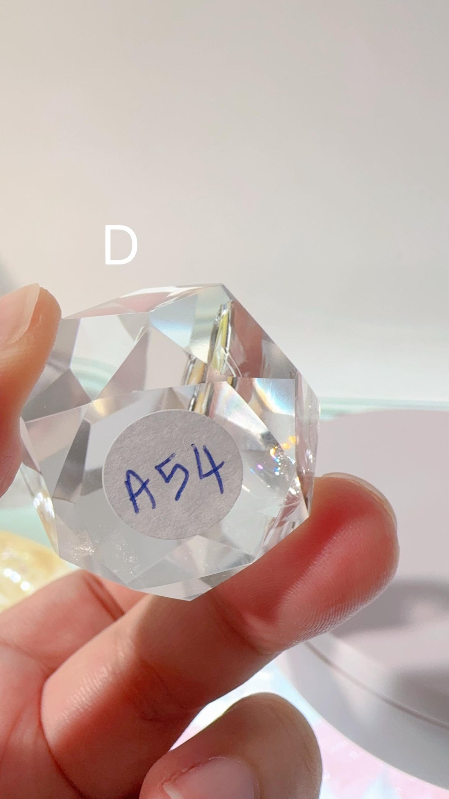 Clear Quartz Diamond Form