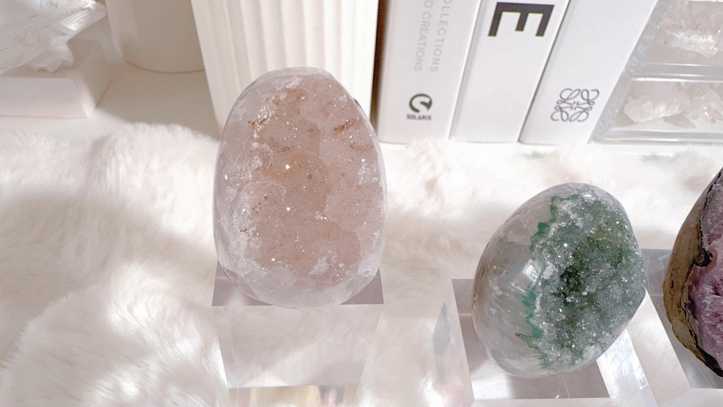 Sugar Amethyst Geodes