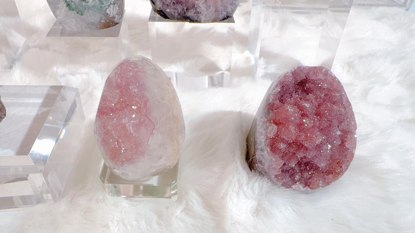 Sugar Amethyst Geodes