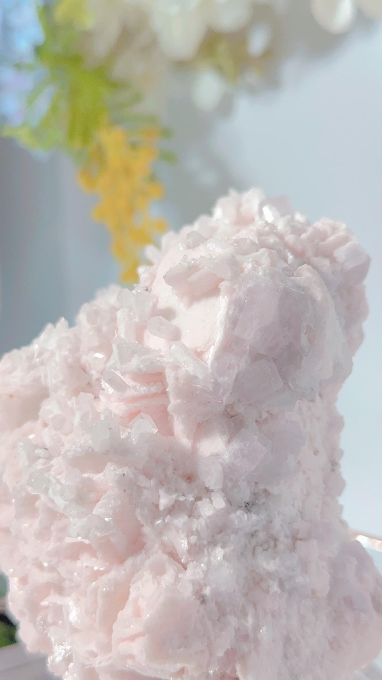 Rare- Collector piece ,Pink Manganese Calcite Yaogangxian, Hubei, China (RESERVE FOR TRINE)