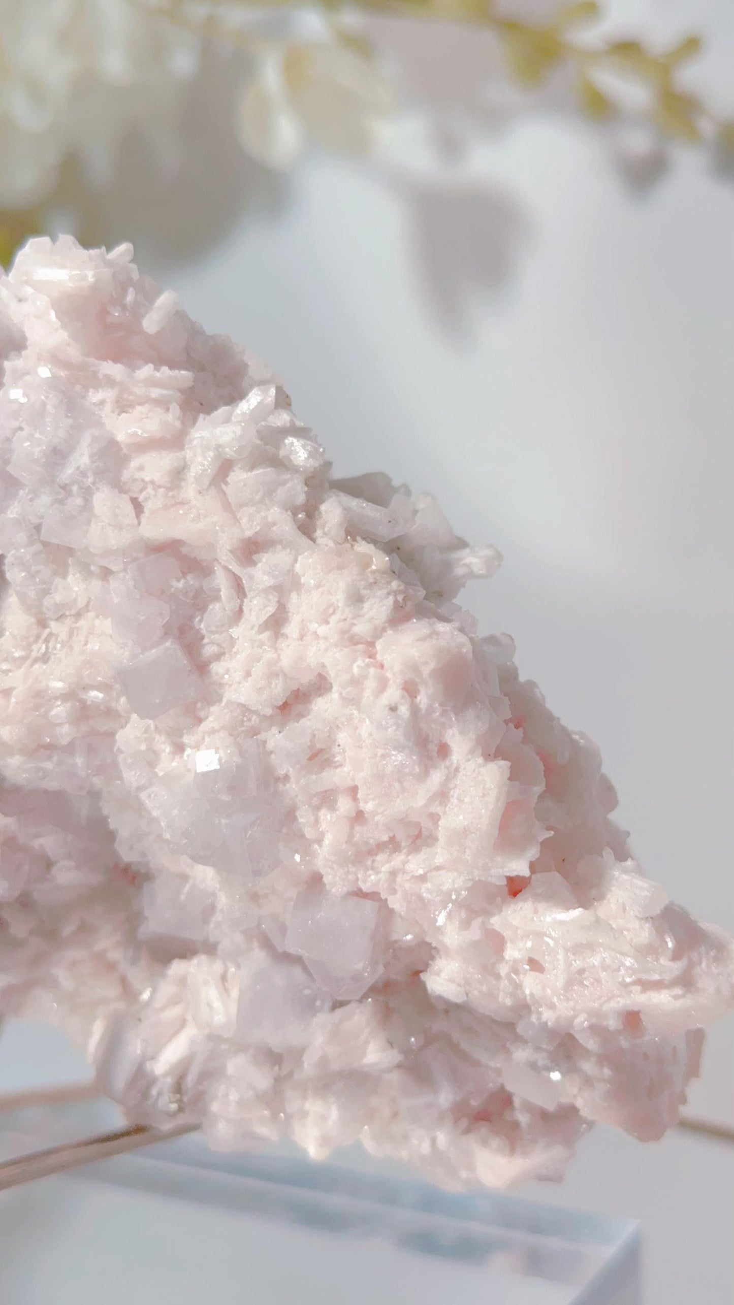 Rare- Collector piece ,Pink Manganese Calcite Yaogangxian, Hubei, China (RESERVE FOR TRINE)