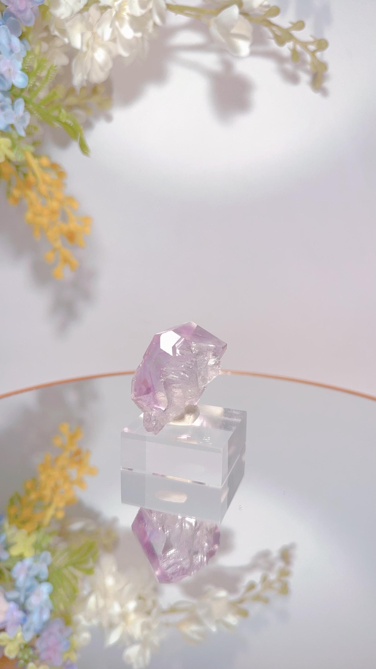 Gemmy Fluorite- Xinghualing , Hubei, China