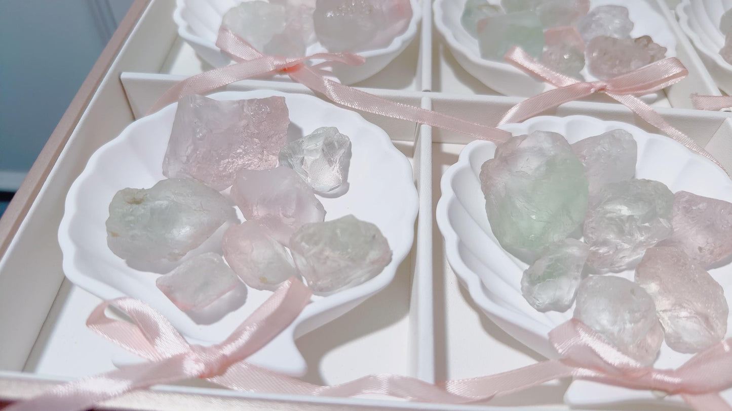 Bi-Coloured Gemmy Fluorite