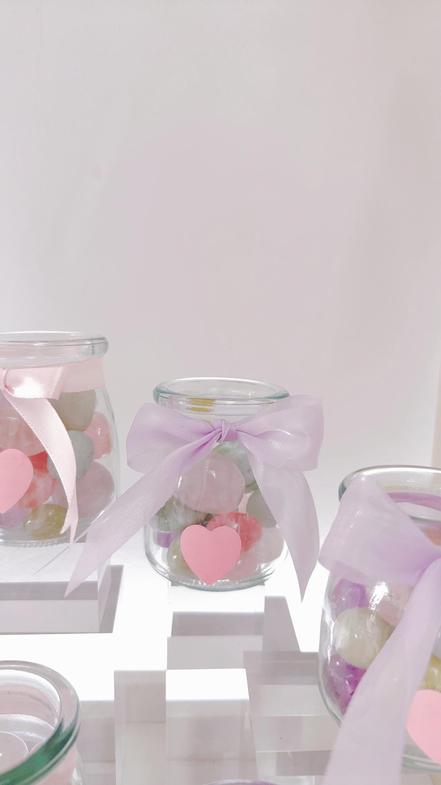 Crystal Tumbles in Jar