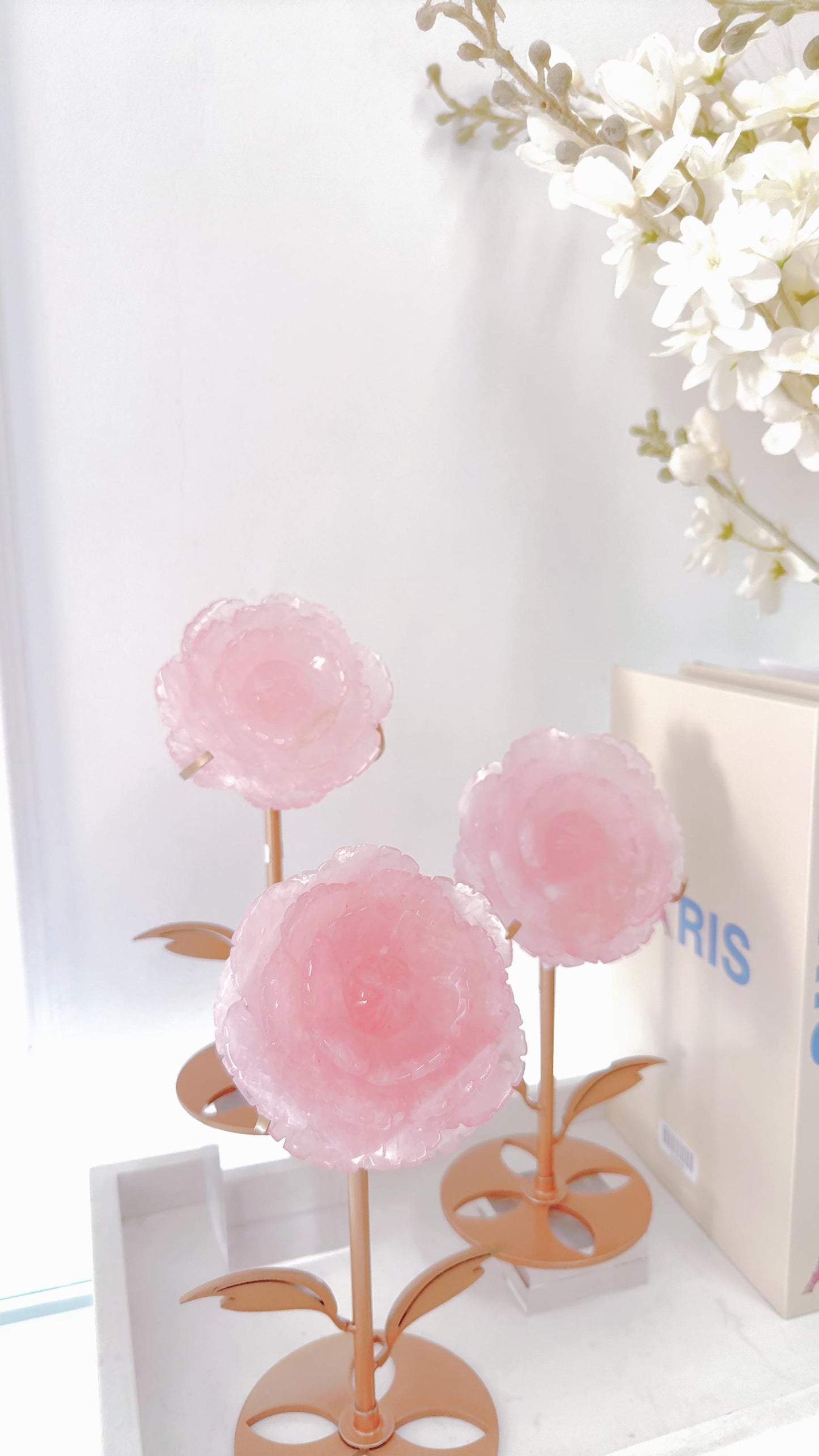 Flower Rose Quartz