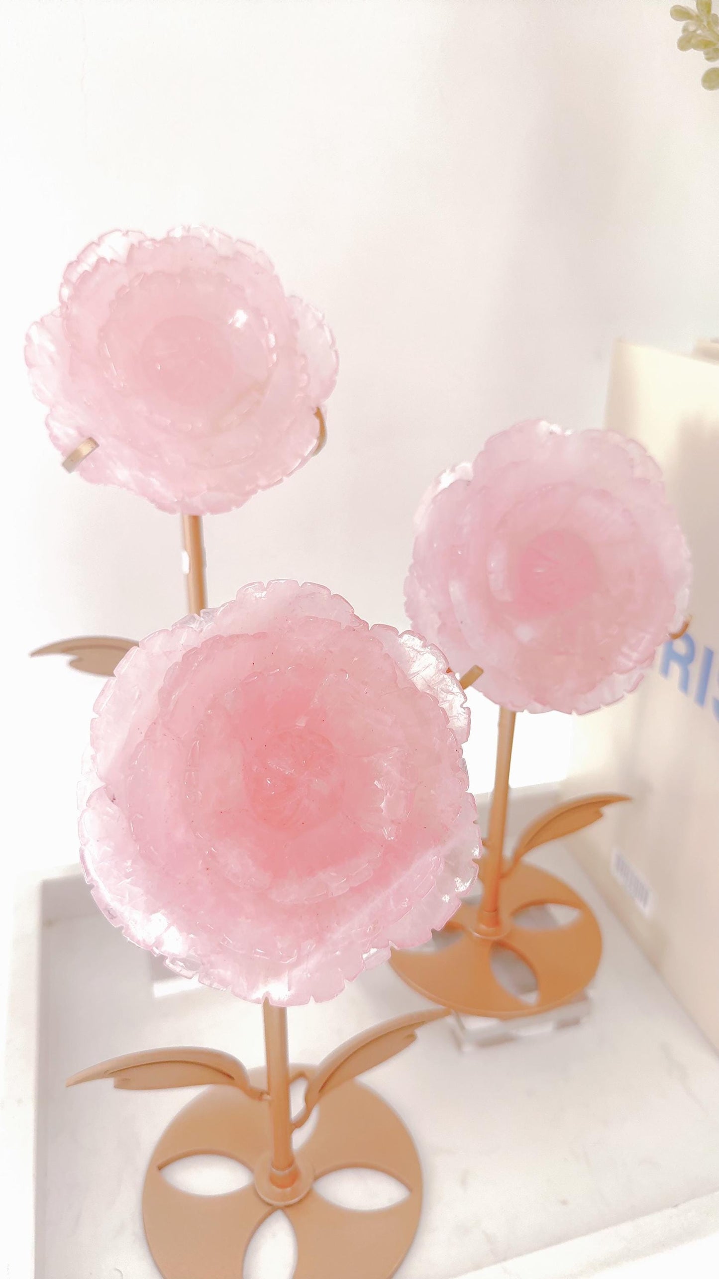 Flower Rose Quartz