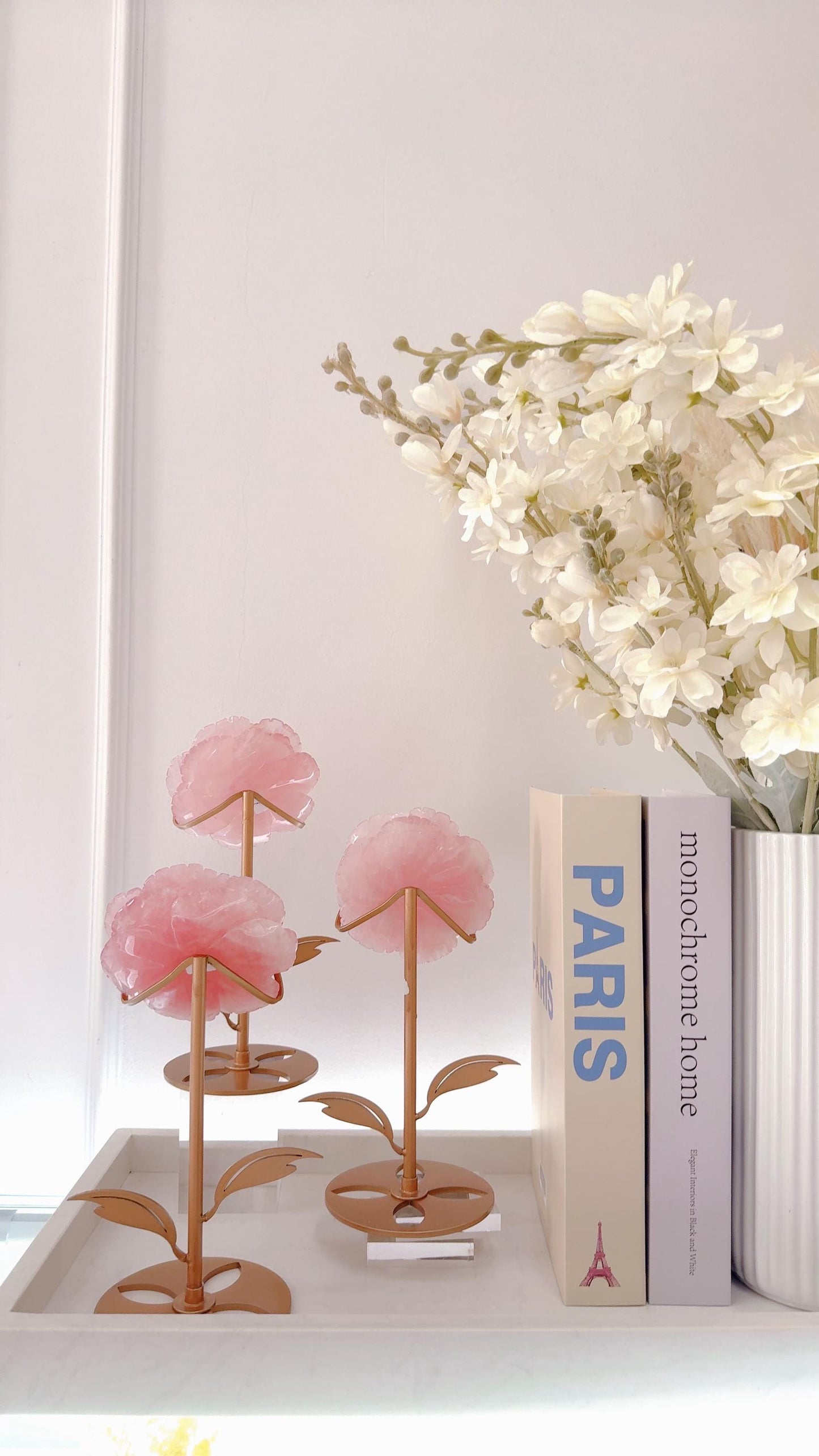 Flower Rose Quartz
