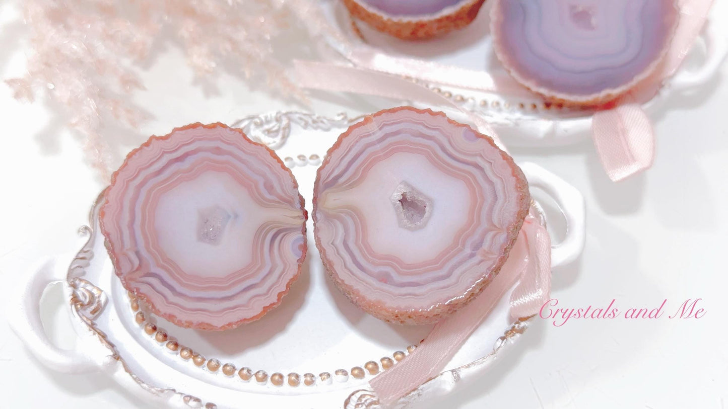 Pastel Zhang Guo Agates