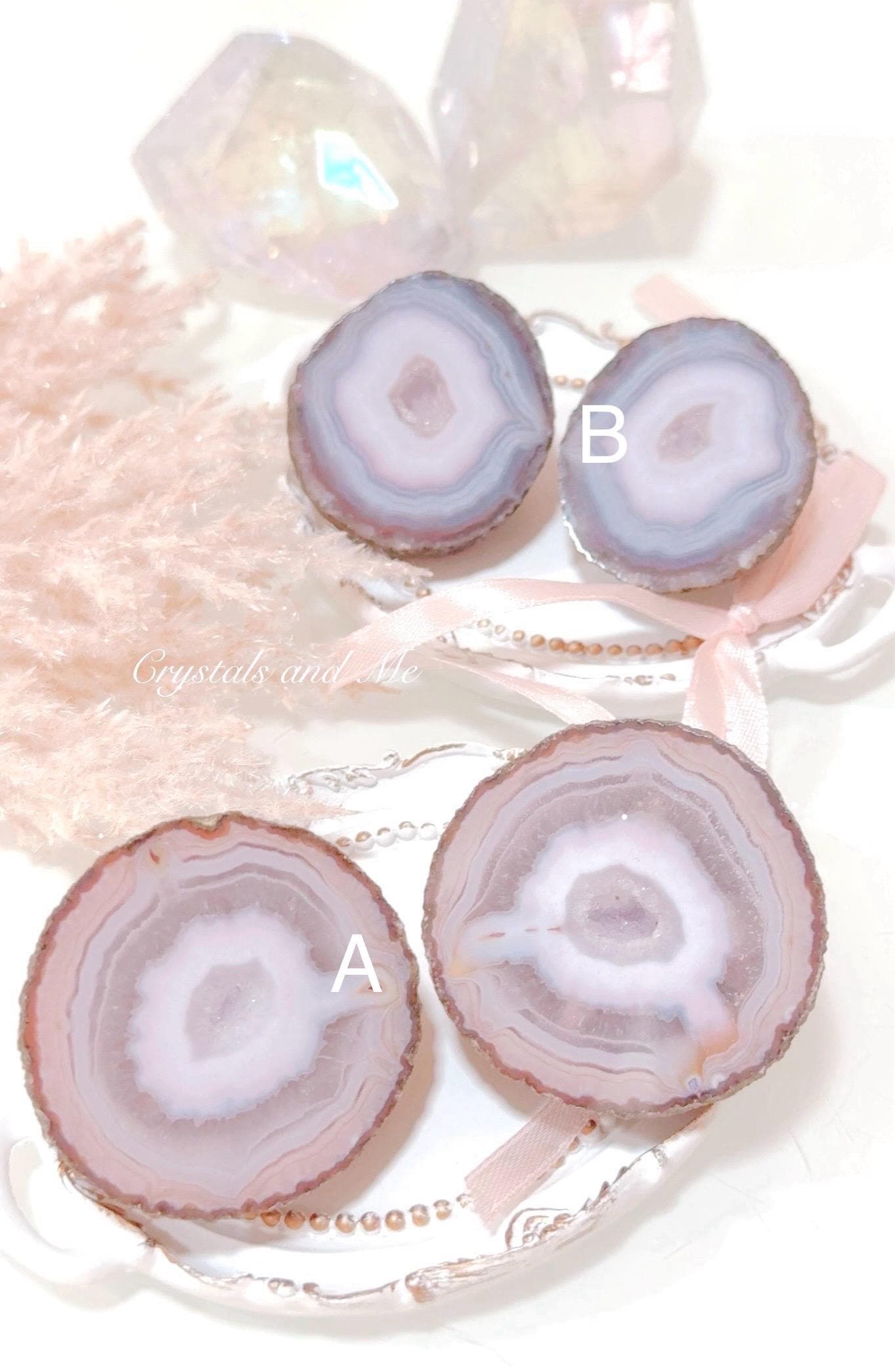 Pastel Zhang Guo Agates