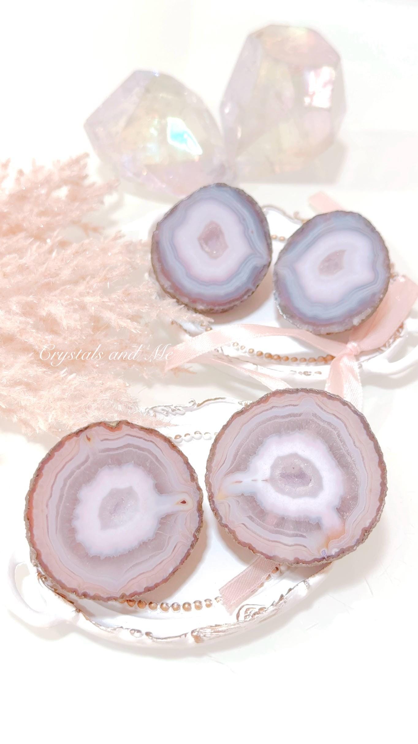 Pastel Zhang Guo Agates