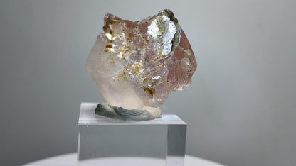 Bi-Colour Fluorite with Muscovite from Pakistan