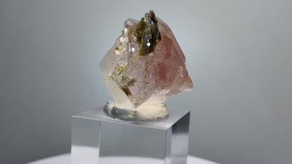 Bi-Colour Fluorite with Muscovite from Pakistan