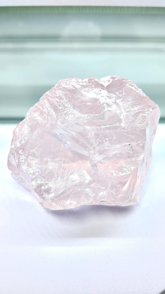 Raw untreated Rose Quartz Freeform
