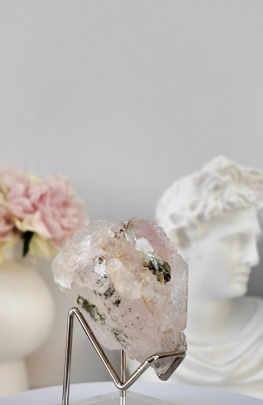 Bi-Colour Fluorite with Muscovite from Pakistan